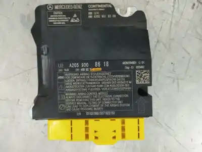 Автозапчастина б/у комплект подушки безпеки для mercedes-benz clase c (w205) familiar c 220 t cdi bluetec edition 1 (205.204) посилання на oem iam a2056801287 308998599162 a2059008618