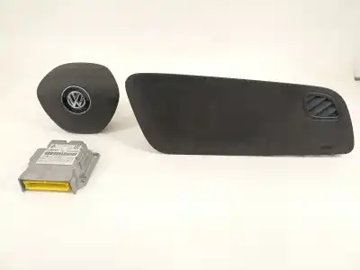 Peça sobressalente para automóvel em segunda mão KIT AIRBAG por VOLKSWAGEN POLO (6C1)  Referências OEM IAM 6C0880201C 6RS880204 6C0959655J