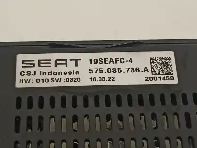 Автозапчасти б/у многофункциональное управление за seat arona xperience ссылки oem iam 575035736a  19seafc4