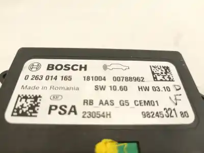 Автозапчасти б/у электронный модуль за peugeot 208 access ссылки oem iam 9824532180  0263014165