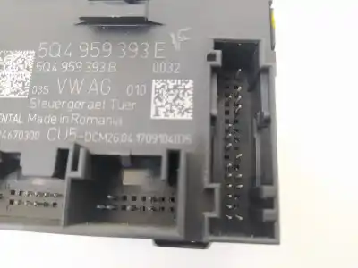 Pezzo di ricambio per auto di seconda mano modulo elettronico per skoda octavia combi (5e5) ambition riferimenti oem iam 5q4959393e a2c7494670300 5q4959393b