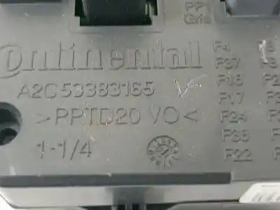 Second-hand car spare part fuse box unit for citroen c4 lim. collection oem iam references 9665547480  bsiq03