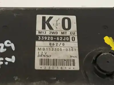 Автозапчасти б/у блок управления двигателем за suzuki swift berlina (mz) gl ссылки oem iam 3392062j0  1123000381