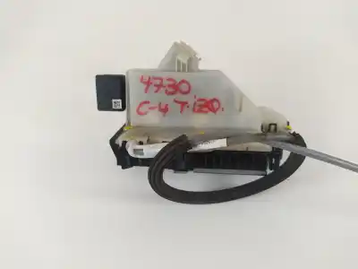 Second-hand car spare part rear left door lock for citroen c4 lim. collection oem iam references 9625351980