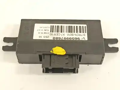 Second-hand car spare part electronic module for citroen c4 lim. shine oem iam references 9659997680