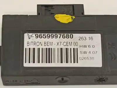 Second-hand car spare part electronic module for citroen c4 lim. shine oem iam references 9659997680  