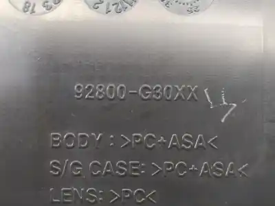 Автозапчастина б/у внутрішне світло для hyundai i30 (pd) essence посилання на oem iam 92800g30xx  