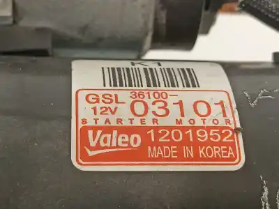 Second-hand car spare part starter motor for kia rio basic oem iam references 3610003101  1201952