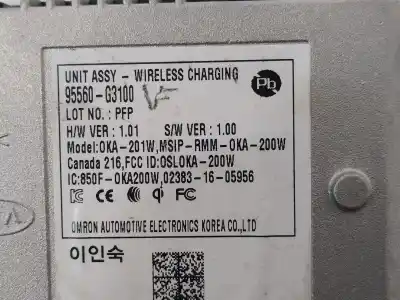Автозапчасти б/у электронный модуль за hyundai i30 (pd) essence ссылки oem iam 95560g3100  