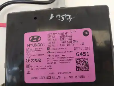 Автозапчастина б/у електронний модуль для hyundai i30 (pd) essence посилання на oem iam 95480g4510 3u2a31100 g451n2080066