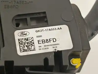 Second-hand car spare part indicator switch for ford transit custom kasten 270 l1 ambiente oem iam references gk2t3f944bd  bk2t14a664ba