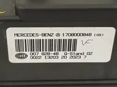 İkinci el araba yedek parçası kapanma anahtari için mercedes-benz clase slk (w170) roadster 230 compressor (170.449) oem iam referansları 1708000848 002213203 00782848