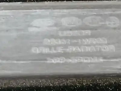 Second-hand car spare part front grille for kia rio basic oem iam references 863611w200  