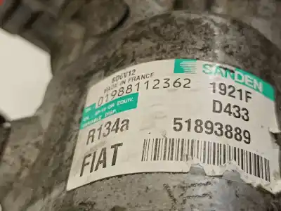 Автозапчасти б/у компрессор кондиционера воздуха за fiat doblo active ссылки oem iam 51893889  