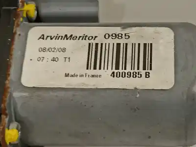 Автозапчасти б/у регулятор стекла переднего правого за citroen jumpy hdi 120 27 l1h1 furg. ссылки oem iam 400985b  