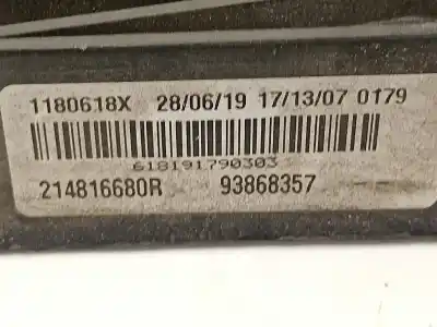 Recambio de automóvil de segunda mano de electroventilador para nissan nv300 kombi l1h1 2.7t basic referencias oem iam 214816680r  93868357