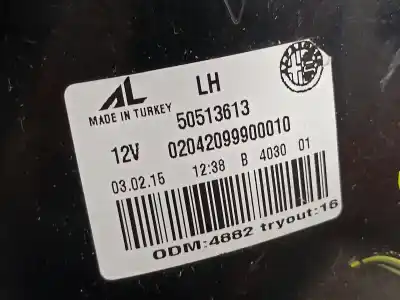 Автозапчастина б/у лівий ход ліхар для alfa romeo giulietta (191) sprint посилання на oem iam 50513613   Автозапчастина б/у лівий ход ліхар для alfa romeo giulietta (191) sprint посилання на oem iam 50513613