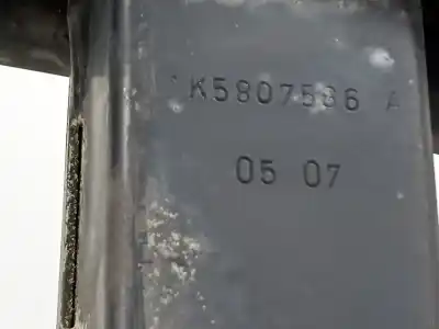 Автозапчастина б/у підсилення заднього бампера для volkswagen jetta (1k2) 1.9 tdi посилання на oem iam 1k5807557 1k5807585 1k5807586