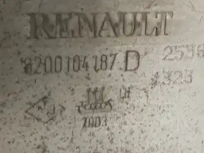 Second-hand car spare part front bumper reinforcement for renault modus confort dynamique oem iam references 9200104181e 8200104186 8200124595