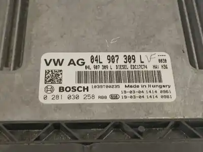 Second-hand car spare part ecu engine control for audi a5 coupe (f53) s line edition oem iam references 04l907309l  0281030258