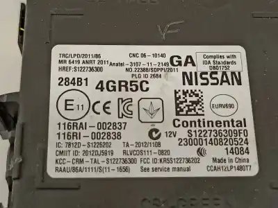 Автозапчастина б/у електронний модуль для infiniti q50 q50 посилання на oem iam 284b14gr5c  