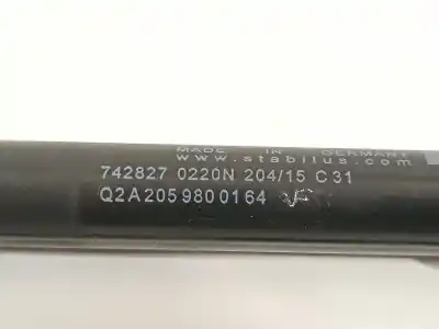 Автозапчастина б/у амортизатор капота для mercedes-benz clase c (w205) familiar c 220 t cdi bluetec edition 1 (205.204) посилання на oem iam a2059800164  