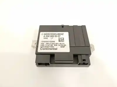Автозапчастина б/у електронний модуль для mercedes-benz clase c (w205) familiar c 220 t cdi bluetec edition 1 (205.204) посилання на oem iam a0009006007