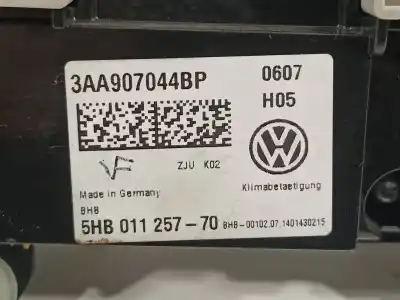 Автозапчастина б/у клімат-контроль для volkswagen touran (1t3) advance bluemotion посилання на oem iam 3aa907044bp  