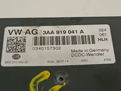 Автозапчастина б/у електронний модуль для volkswagen touran (1t3) advance bluemotion посилання на oem iam 3aa919041a  