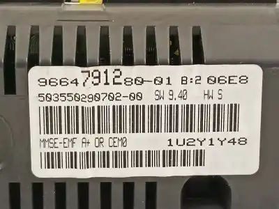Peça sobressalente para automóvel em segunda mão display gps / multimídia por peugeot 308 confort referências oem iam 9664791280  
