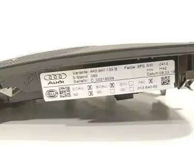 Автозапчастина б/у внутрішне світло для audi a5 coupe (f53) s line edition посилання на oem iam 4k0947135b  