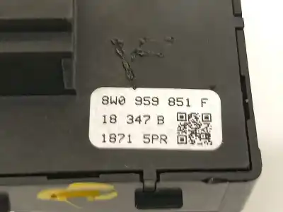 Second-hand car spare part left front power window switch for audi a5 coupe (f53) s line edition oem iam references 8w0959851f  