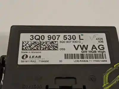 Pezzo di ricambio per auto di seconda mano modulo elettronico per seat leon (5f1) fr riferimenti oem iam 3q0907530l  