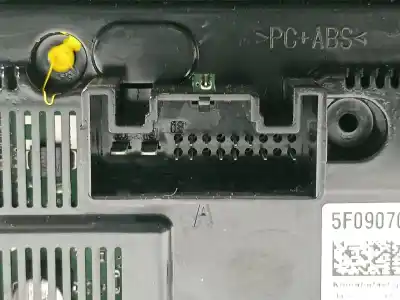 Second-hand car spare part climate control for seat leon (5f1) fr oem iam references 5f0907044ak  