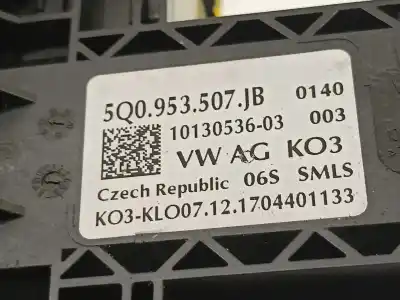 Second-hand car spare part indicator switch for seat leon (5f1) fr oem iam references 5q0953507jb  