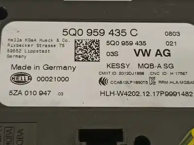 Second-hand car spare part electronic module for seat leon (5f1) fr oem iam references 5q0959435c  