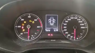 Second-hand car spare part dashboard for seat leon (5f1) fr oem iam references 5f0920741e