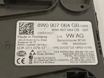 Second-hand car spare part electronic module for audi a5 coupe (f53) s line edition oem iam references 8w0907064gb 5dk01107917 8w0907064db