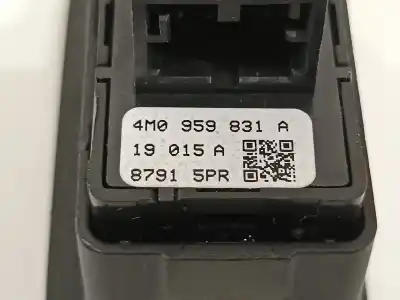 Second-hand car spare part switch for audi a5 coupe (f53) s line edition oem iam references 4m0959831a  8w6959829