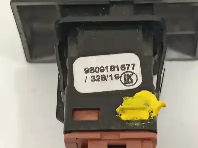 Peça sobressalente para automóvel em segunda mão interruptor 4 piscas - emergência por citroen jumpy fugón club m referências oem iam 9809181677  
