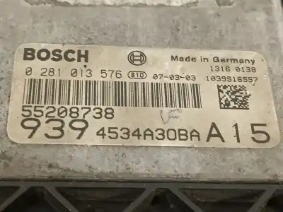 Автозапчастина б/у ебу контролер двигуна для alfa romeo alfa 159 (140) 1.9 jtdm 16v / selective посилання на oem iam 55208738  0281013576