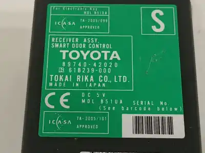 Second-hand car spare part electronic module for toyota rav 4 (a3) executive oem iam references 8974042020  