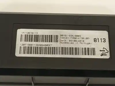 İkinci el araba yedek parçası klima ünitesi için opel astra j lim. selective oem iam referansları 13578113  