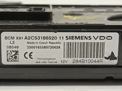 Second-hand car spare part electronic module for renault laguna iii expression oem iam references 284b10044r  