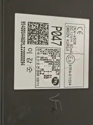Автозапчастина б/у електронний модуль для hyundai i30 (pd) essence посилання на oem iam 95400g4460  