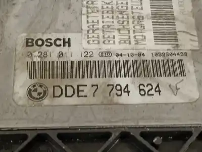 Second-hand car spare part ecu engine control for bmw serie 3 compact (e46) 320td oem iam references 13617794624  0281011122