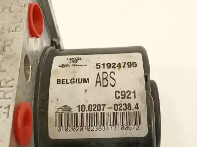 Peça sobressalente para automóvel em segunda mão abs por fiat doblo active referências oem iam 51924795  