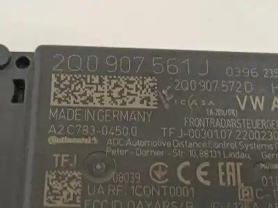 Автозапчастина б/у електронний модуль для seat arona xperience посилання на oem iam 2q0907561j  2q0907572d