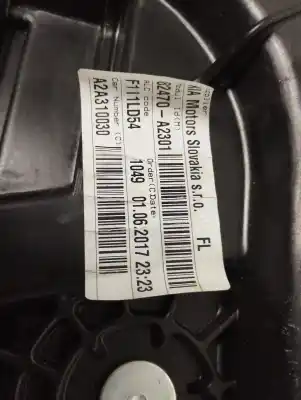 Second-hand car spare part driver left window regulator for kia cee´d concept oem iam references 82470a2301  82450a2010