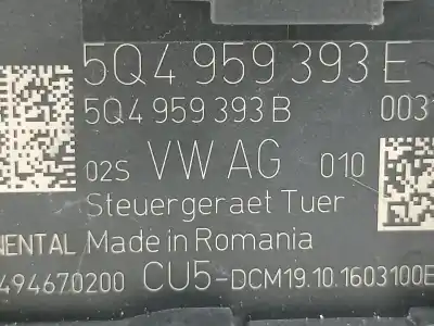 Peça sobressalente para automóvel em segunda mão módulo eletrônico por skoda octavia combi (5e5) 2.0 tdi referências oem iam 5q4959393e  